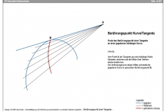 Beruehrungspunkt-Tangente-K