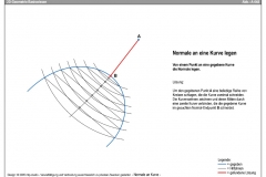 normale-an-kurve