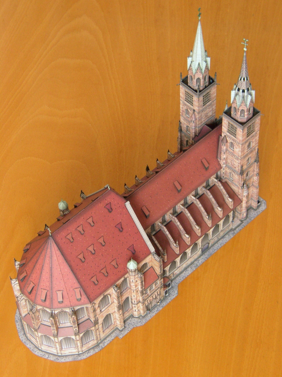  St. Lorenz/Nürnberg – Gotische Hallenchorkirche 1:250 St.-Lorenz-G02