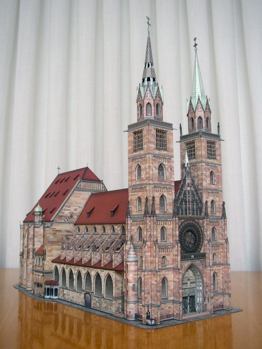  St. Lorenz/Nürnberg – Gotische Hallenchorkirche 1:250 St.-Lorenz-H01