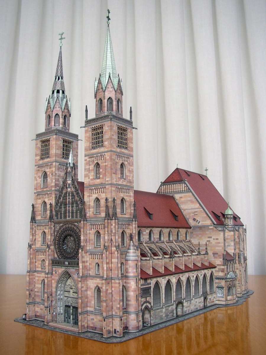  St. Lorenz/Nürnberg – Gotische Hallenchorkirche 1:250 St.-Lorenz-H02