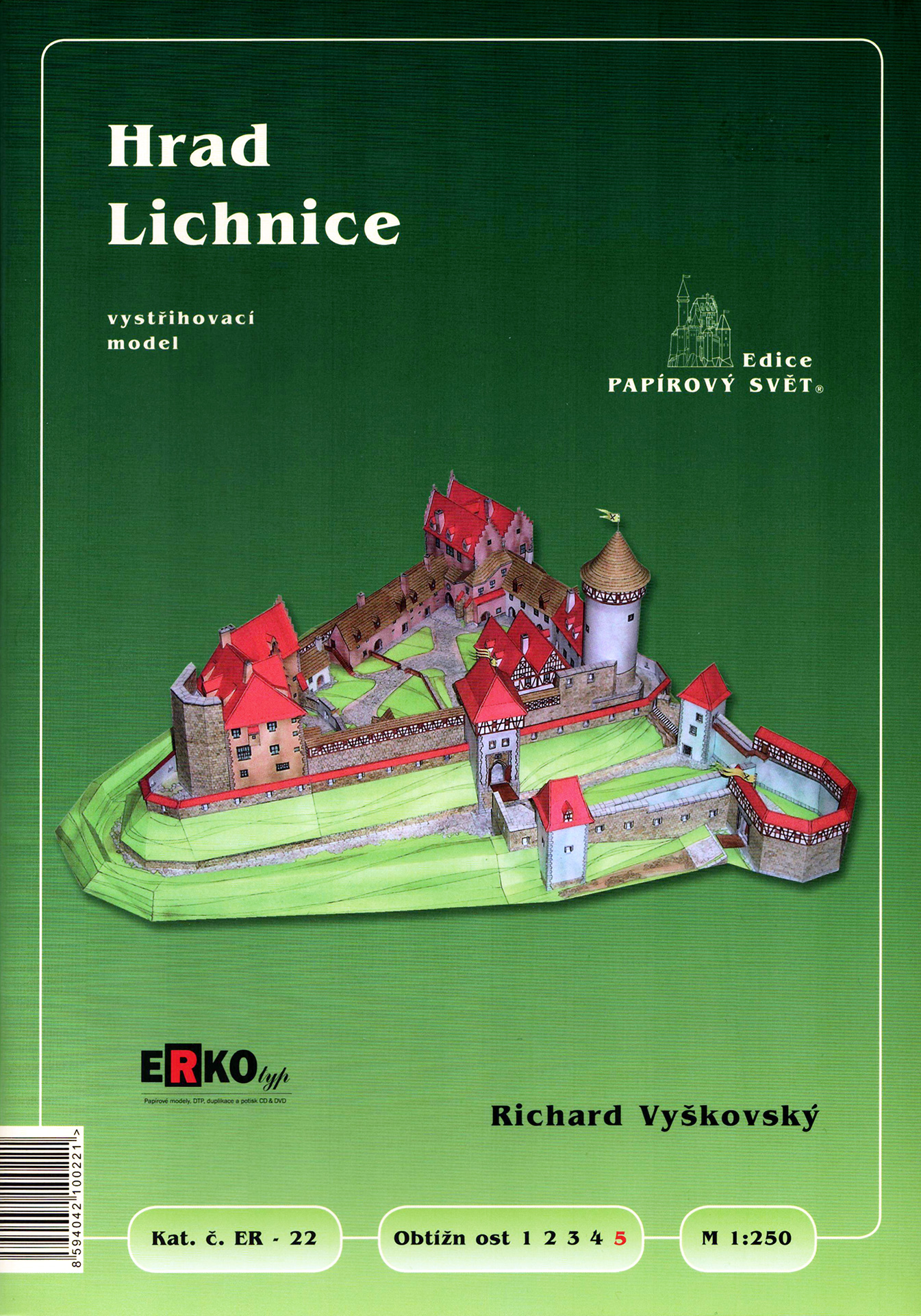 Burg Lichtenburg 1:250 (ERKOTyp / Prag 2008/2011 Richard Vyškovský) Lichnice-001